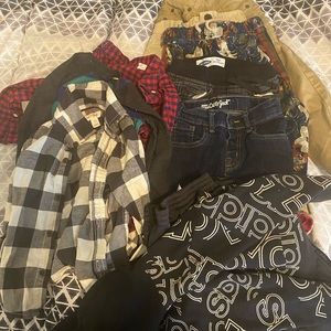 Lightly worn toddler fall apparel